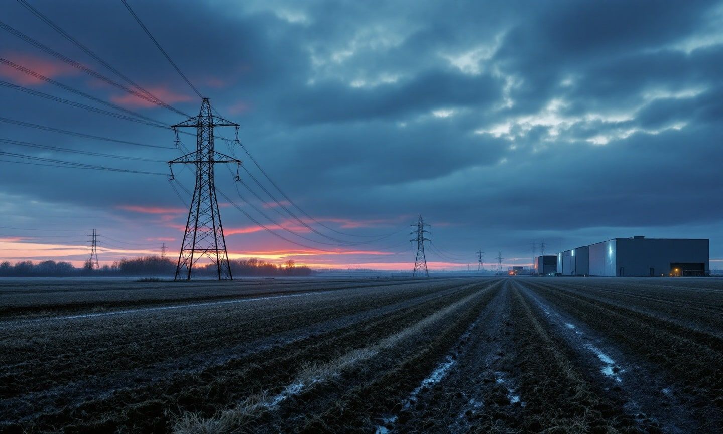 Ruben Achterberg, Ooijpolder, December, Half Three, 2025