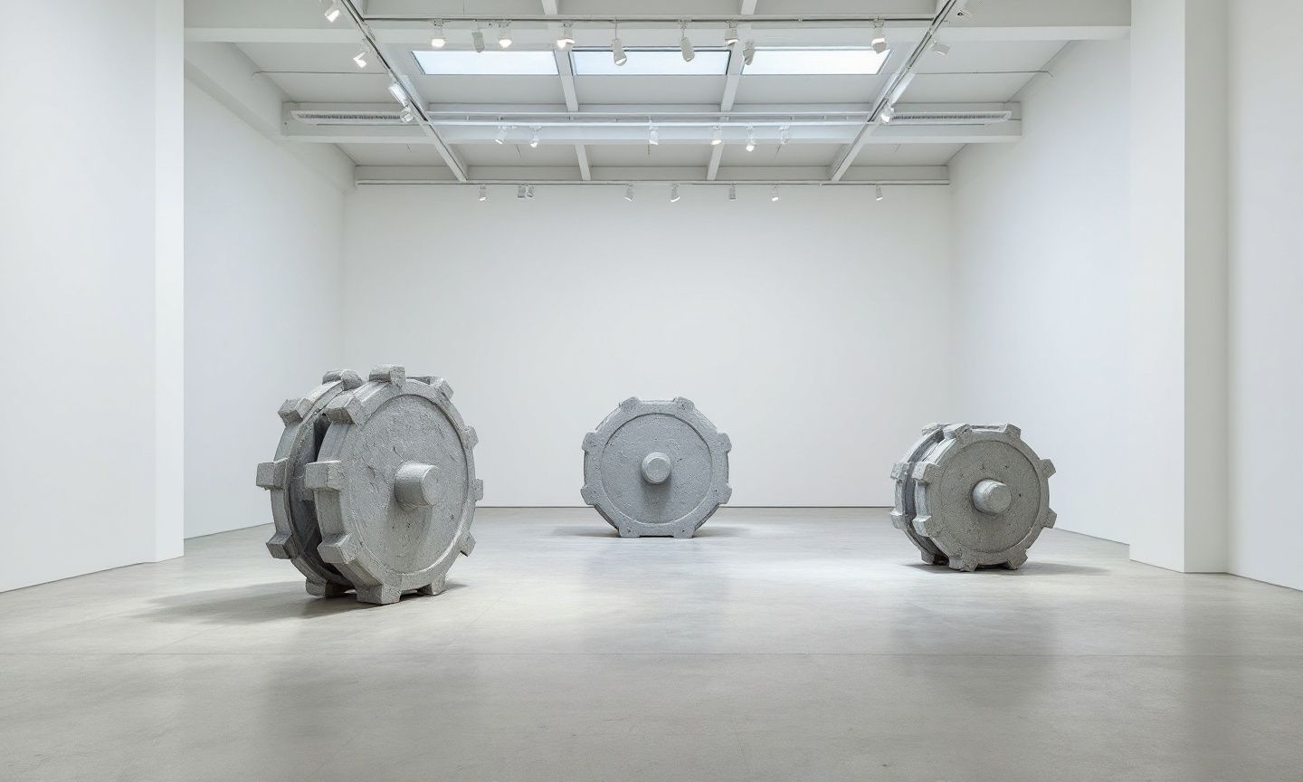 Cast in the Yard, installation view
