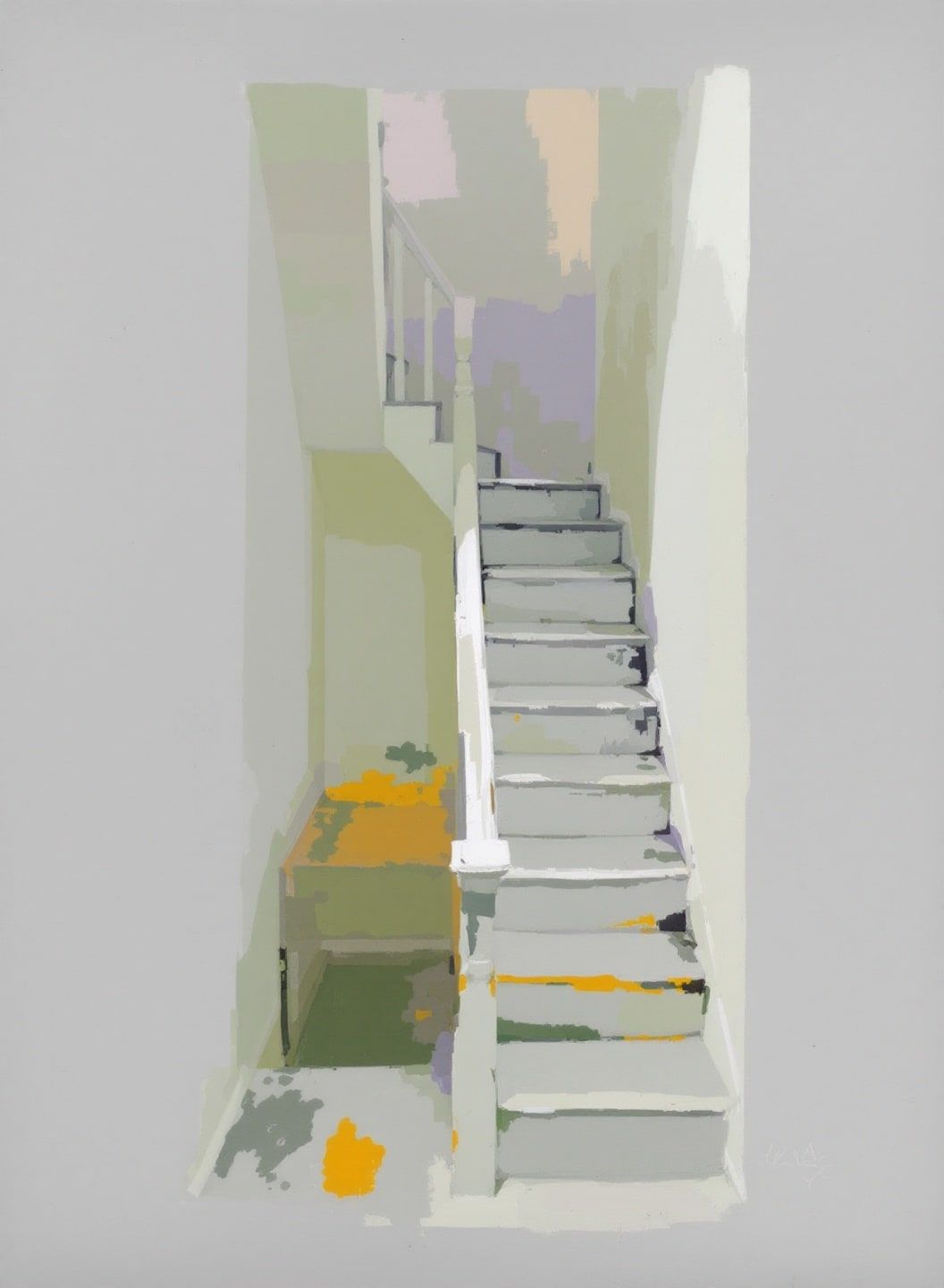 Marta Enkel, Stairwell, Van Ostadestraat, 2025