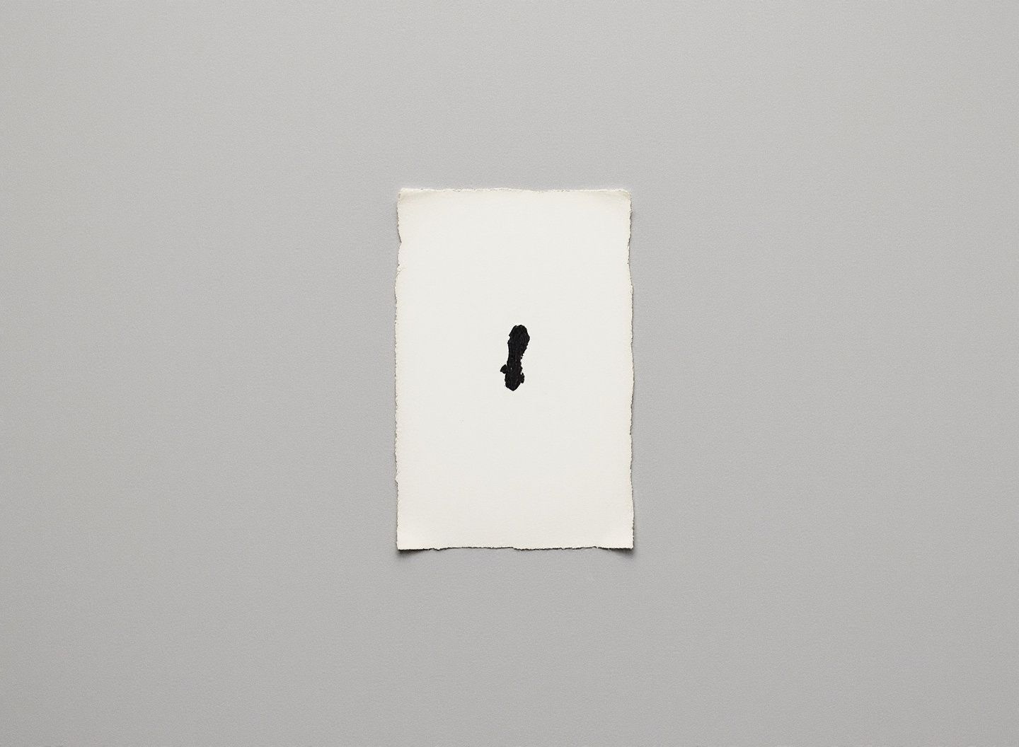 Teruko Nagai, 14 November 2023, sumi ink on kozo paper, 24 x 33 cm
