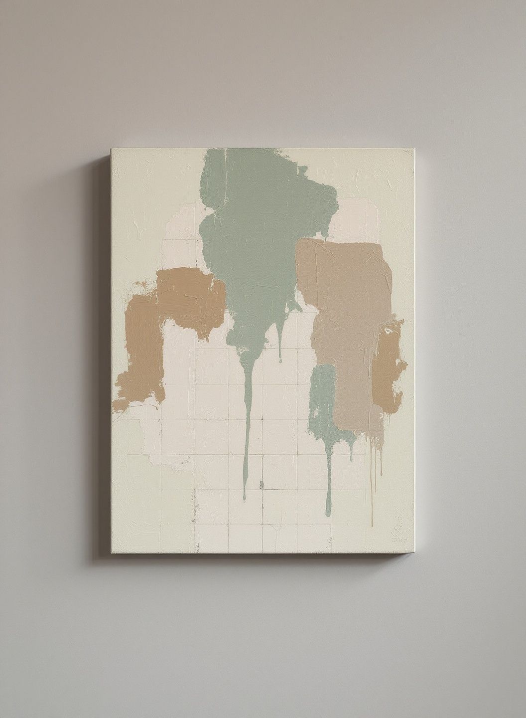 Marta Enkel, Wet Room (Second Floor), 2026, oil on panel, 90 x 70 cm