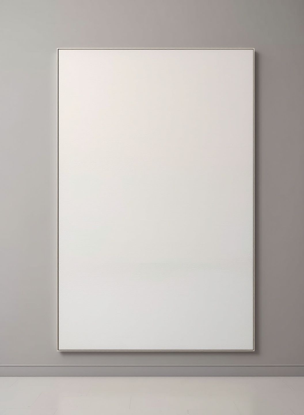 Ilse Krohn, Slow Weather (Waalhaven), 2026, pigment and rabbit skin ground on birch, 190 x 145 cm