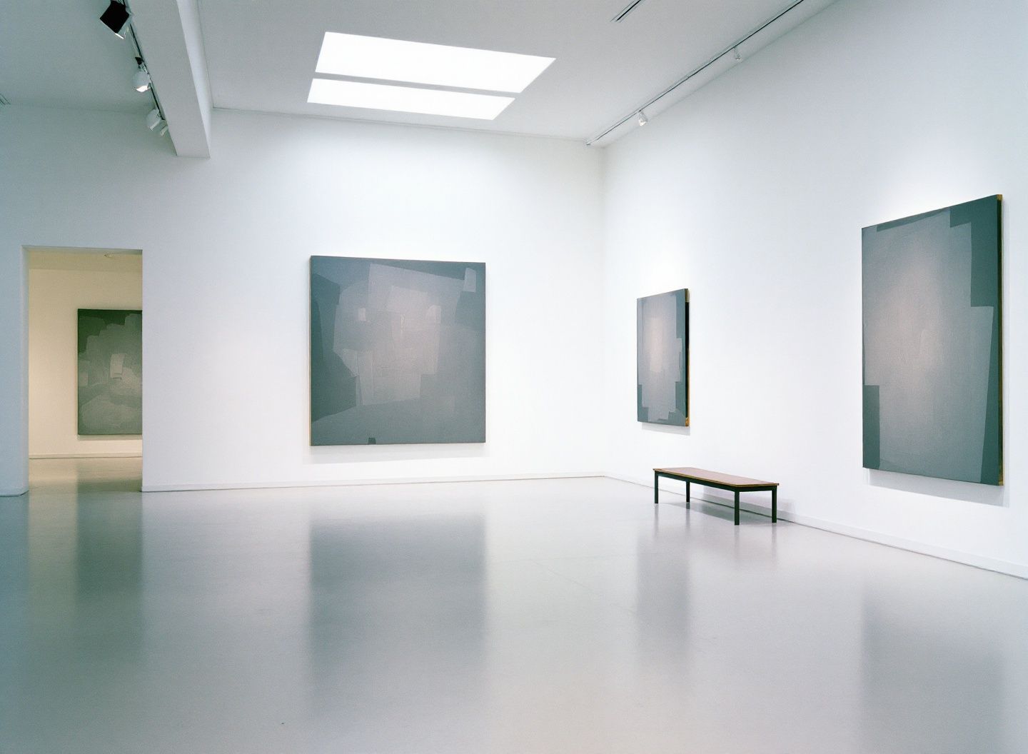 Wies Doorn: The Grey Years, 1962 to 1971, installation view, Gallery Borry, Hazenstraat, 2025